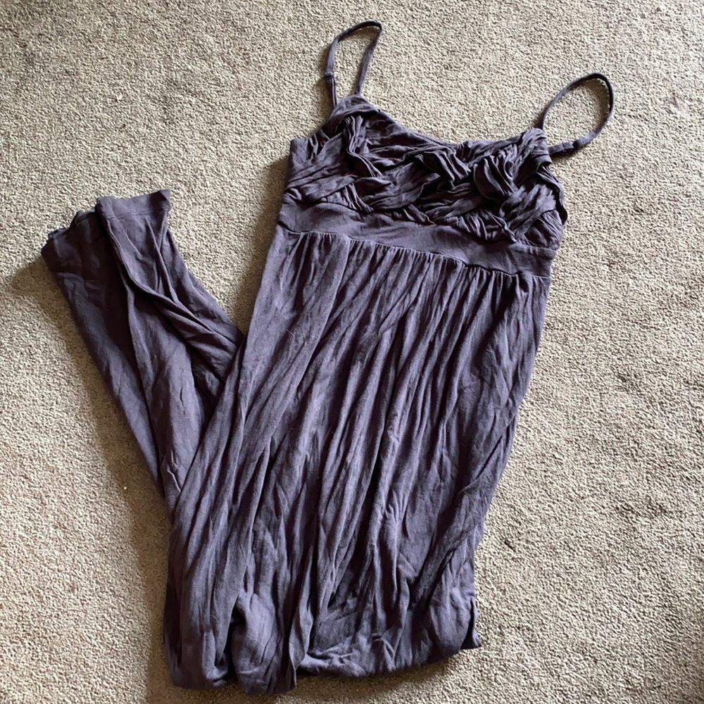 Gray Maxi Dress
